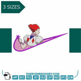 Nike Hisoka - Embroidery Design - FineryEmbroidery