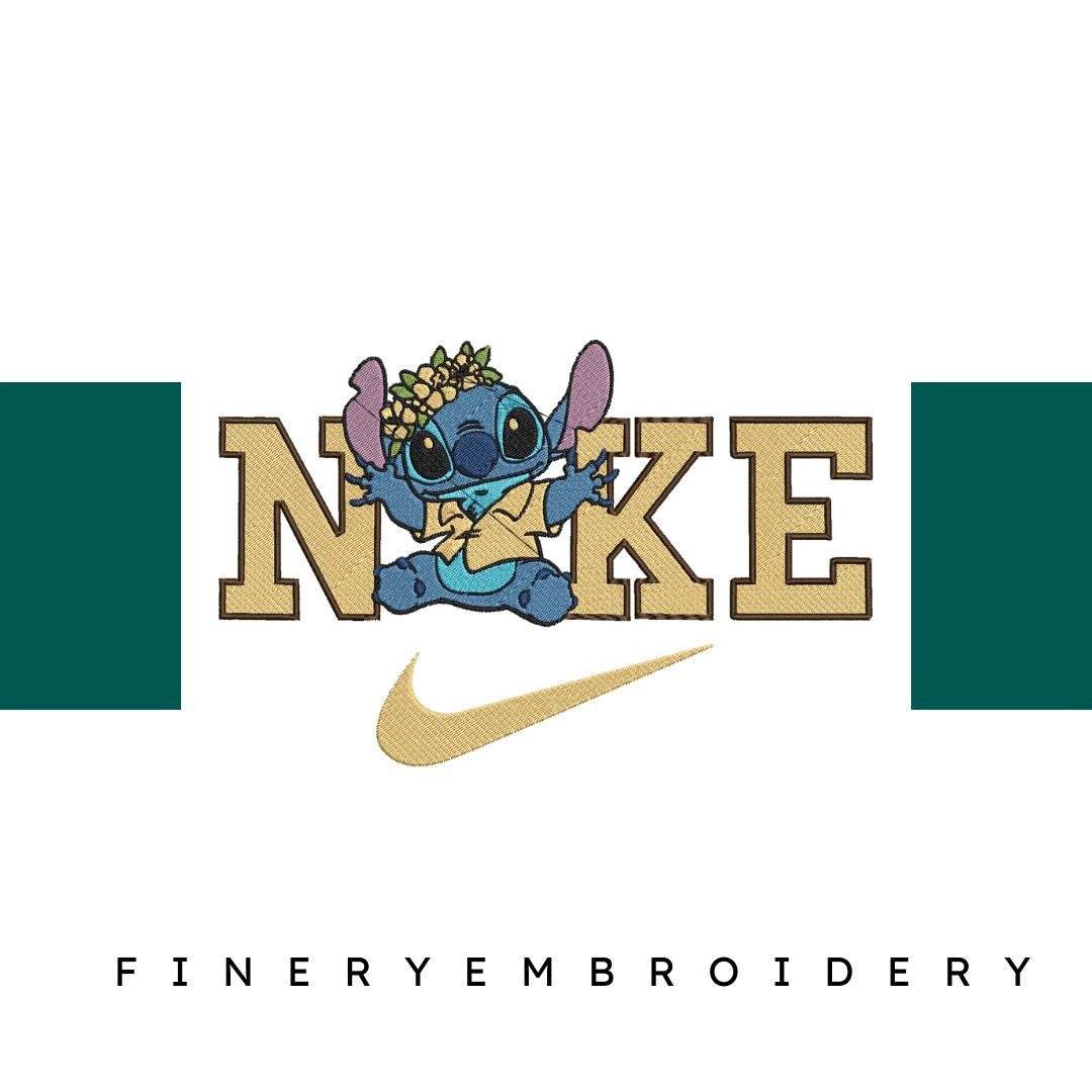 Nike & Lilo and Stitch 2 - Embroidery Design - FineryEmbroidery