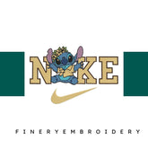 Nike & Lilo and Stitch 2 - Embroidery Design - FineryEmbroidery