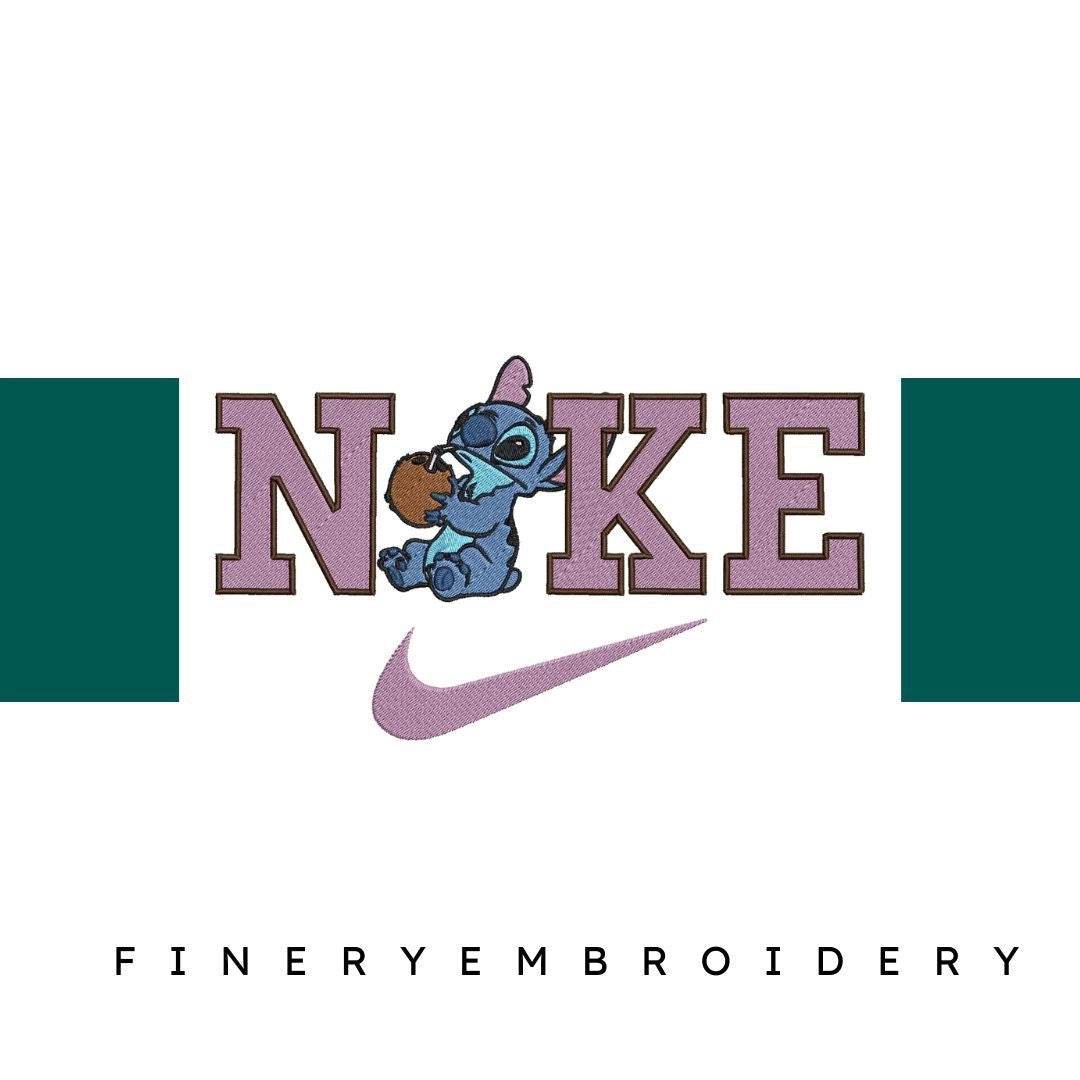 Nike & Lilo and Stitch 5 - Embroidery Design - FineryEmbroidery