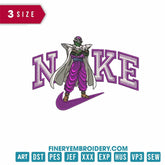 Nike Piccolo Dragon ball - Embroidery Design - FineryEmbroidery