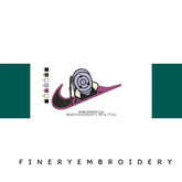 Nike Swoosh  Embroidery Design