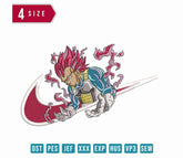 Nike Swooth Vegeta Ultra Embroidery Design