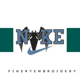 Nike and Spiderman 3 - Embroidery Design - FineryEmbroidery