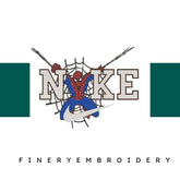 Nike and Spiderman 8 - Embroidery Design - FineryEmbroidery