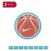 Nike balloon logo - Embroidery Design - FineryEmbroidery