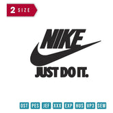 Nike full just do it - Embroidery Design - FineryEmbroidery