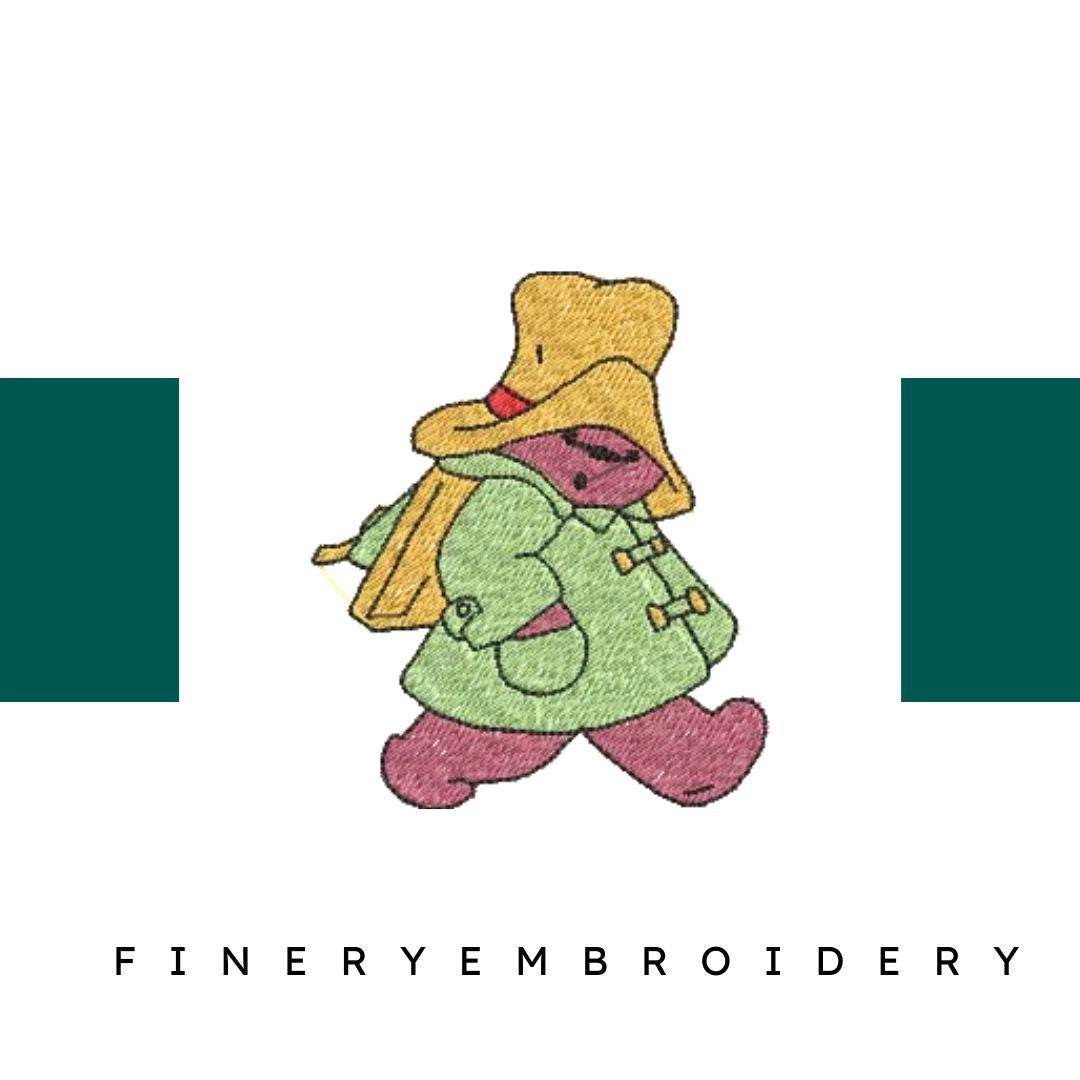 Paddington Bear - Pack of 20 Designs - Embroidery Design - FineryEmbroidery