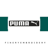Puma logo - Applique - Embroidery Design - FineryEmbroidery