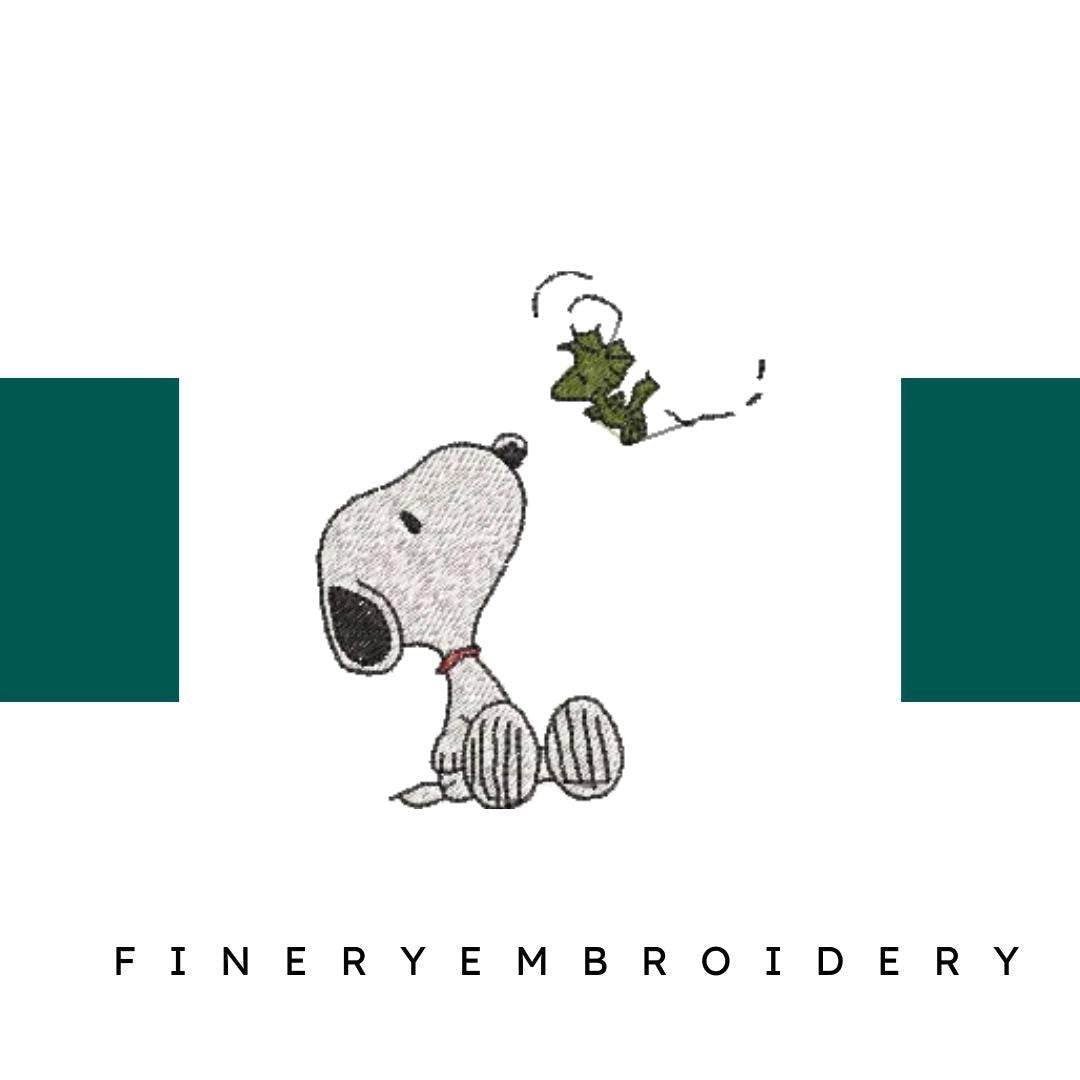 Snoopy - Pack of 20 Designs - Embroidery Design - FineryEmbroidery