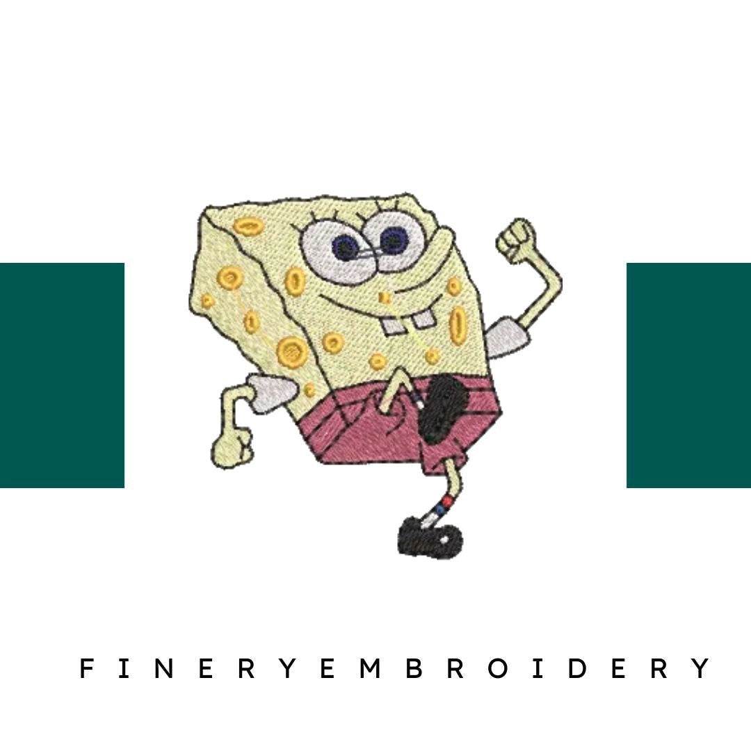 SpongeBob 3 - Pack of 40 Designs - Embroidery Design - FineryEmbroidery