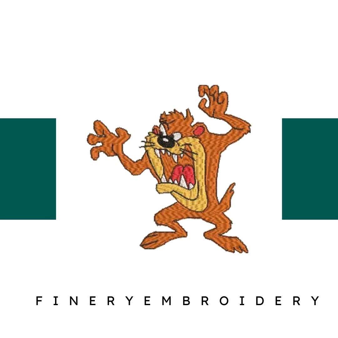 Taz-Mania- Pack of 19 Designs - Embroidery Design - FineryEmbroidery