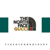 The North Face Gucci - Embroidery Design - FineryEmbroidery