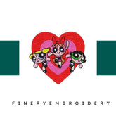 The Powerpuff Girls - Pack of 66 Designs - Embroidery Design - FineryEmbroidery