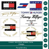 Tommy Hilfiger Embroidery Design Pack - Logo Embroidery Pack