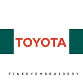 Toyota 4 - Embroidery Design - FineryEmbroidery