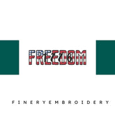 USA-Freedom-1776 - Embroidery Design - FineryEmbroidery