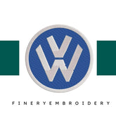 Volkswagen 3 - Embroidery Design - FineryEmbroidery