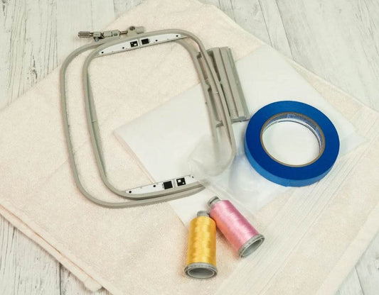 The magic of double-sided tape for embroidery projects - FineryEmbroidery