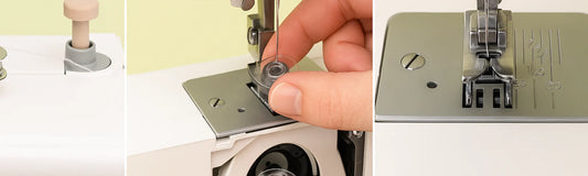 Loading a bobbin