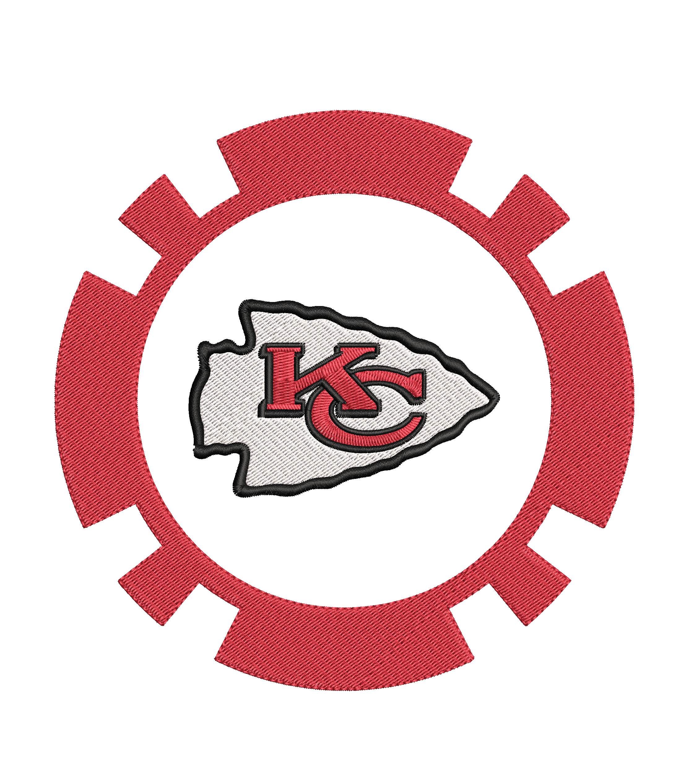 Kansas City Chiefs 5 : Embroidery Design
