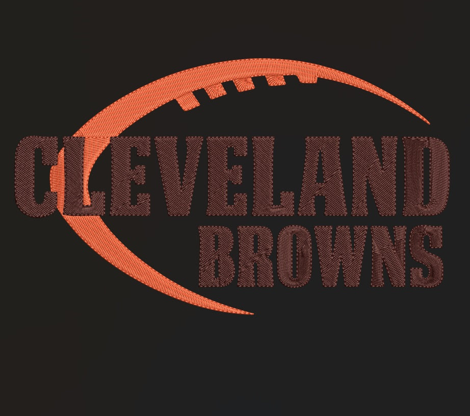 Cleveland Browns 6 : Embroidery Design