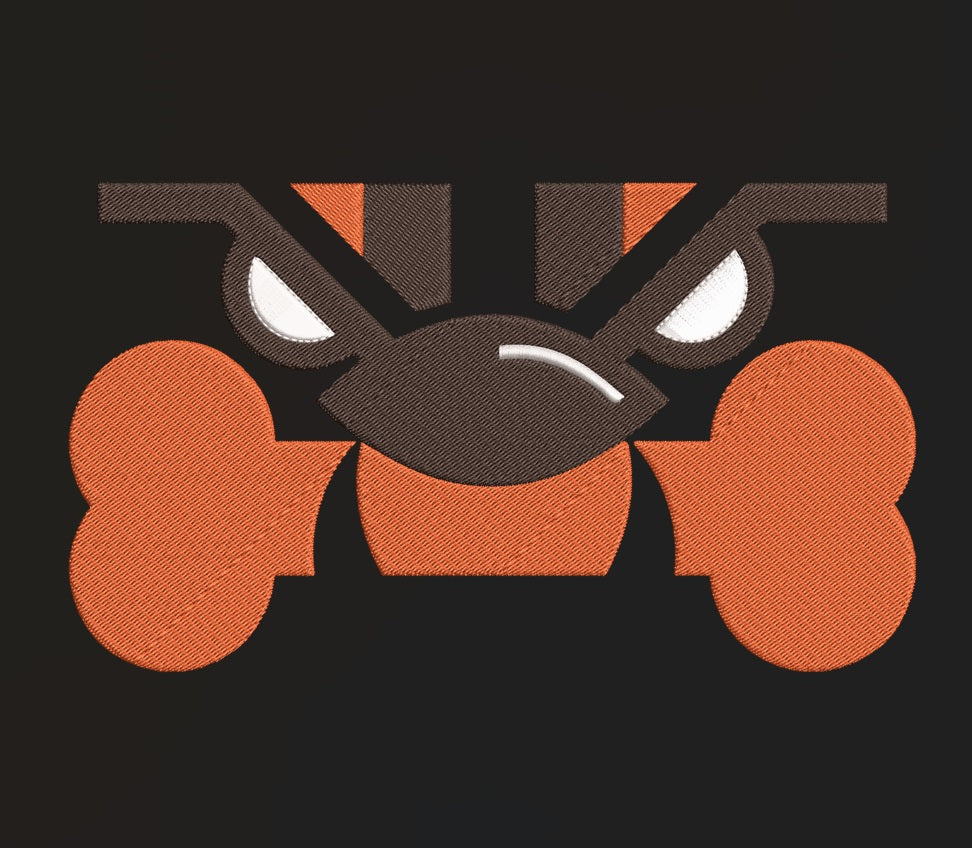Cleveland Browns 7 : Embroidery Design