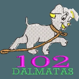 101 dalmatians - Pack of 42 Designs - Embroidery Design - FineryEmbroidery