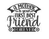 A-mother-is-your-first Embroidery Design - FineryEmbroidery