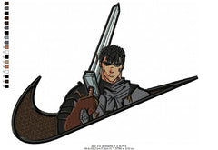 Berserk Hoodie Embroidery Design – 4 Sizes - FineryEmbroidery