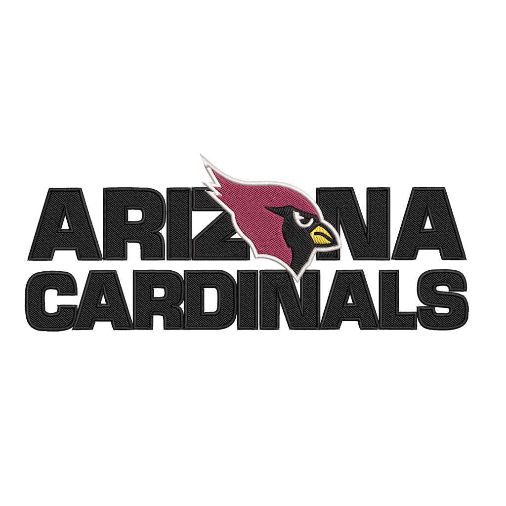 Arizona Cardinals 5 : Embroidery Design