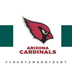 ARIZONA CARDINAL- Pack of 6 Designs - Embroidery Design - FineryEmbroidery