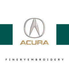 Acura Embroidery Design - FineryEmbroidery