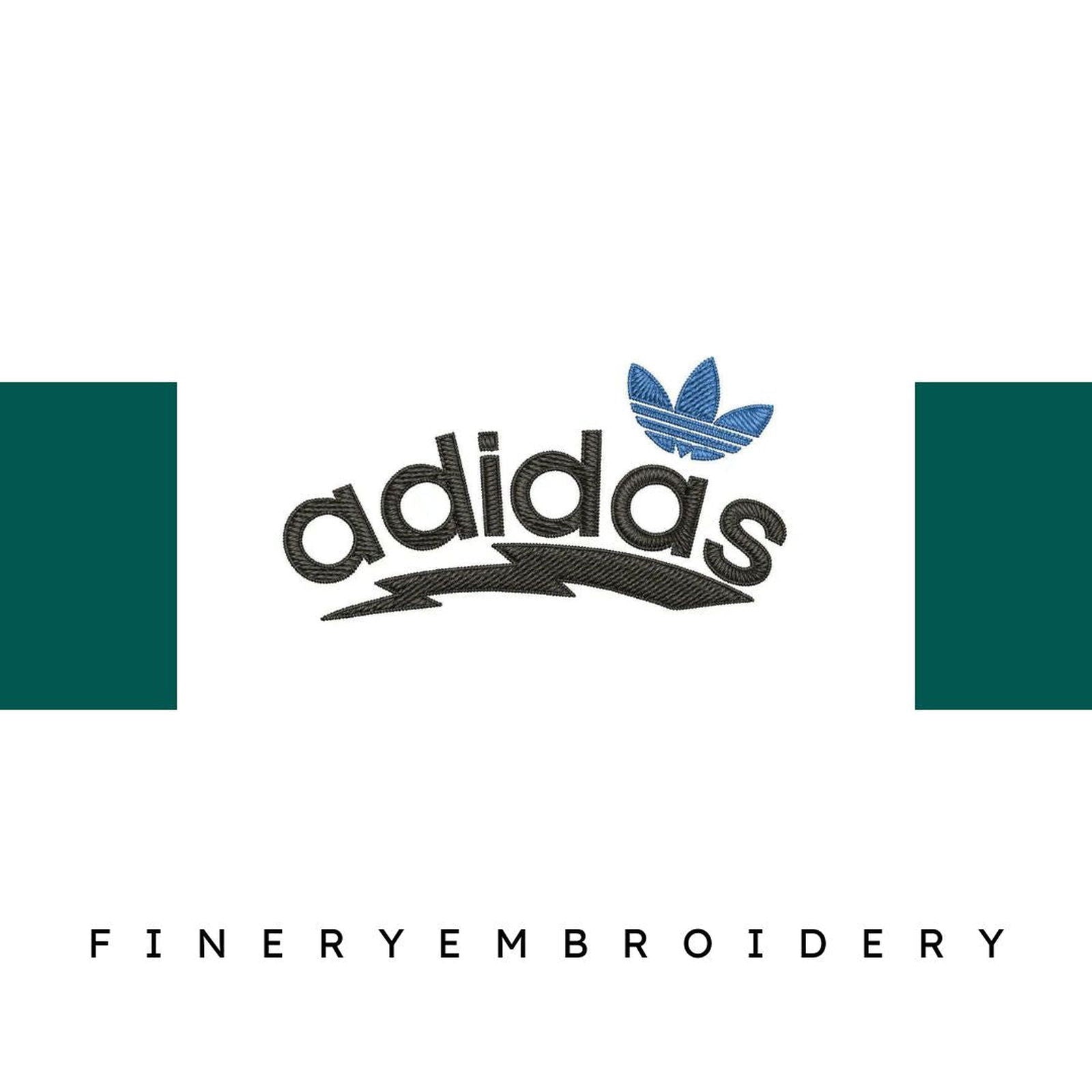 Adidas 3 Embroidery Design - FineryEmbroidery