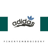 Adidas 3 Embroidery Design - FineryEmbroidery