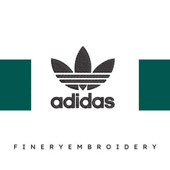 Adidas Embroidery Design - FineryEmbroidery