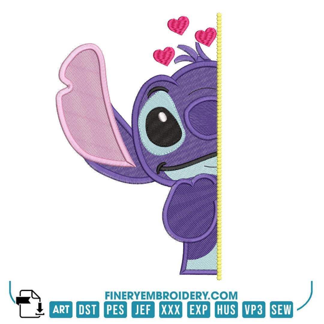 Adorable Stitch Embroidery Pack – 4 Unique Designs in 4 Sizes - FineryEmbroidery