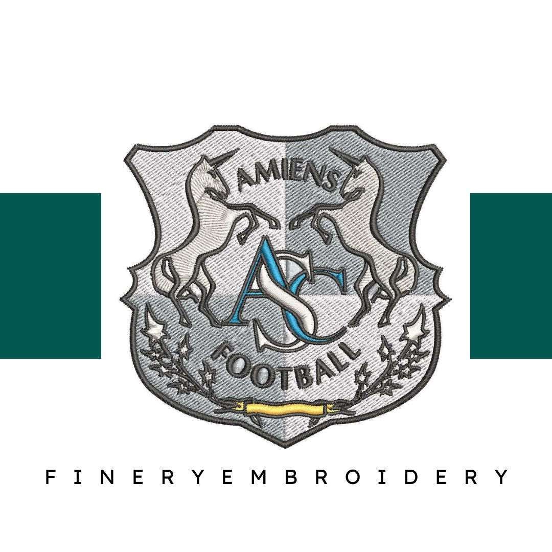 Amiens Football Team: Embroidery Design - FineryEmbroidery