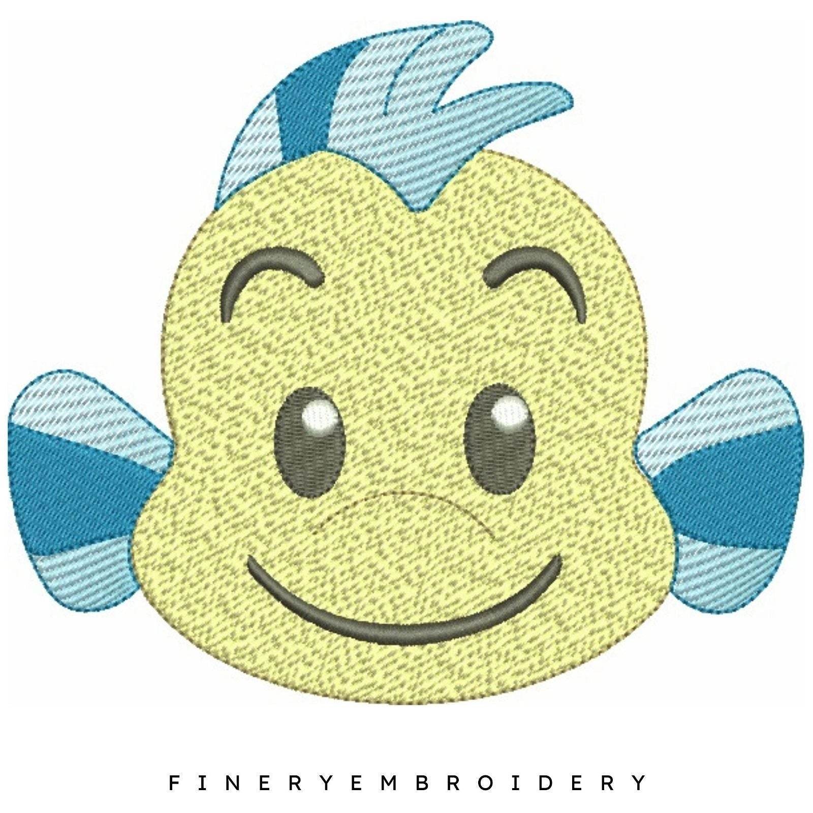 Ariel the Mermaid Pack 5 designs - Embroidery design - FineryEmbroidery