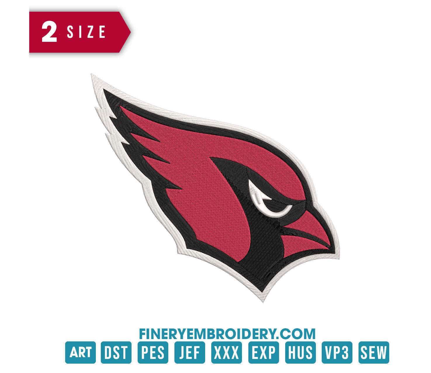 Arizona Cardinals 1 : Embroidery Design - FineryEmbroidery