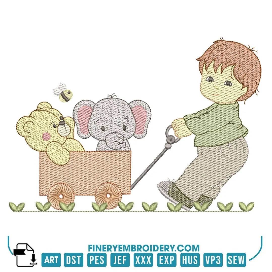 Arthur and Friends Embroidery Design Pack | FineryEmbroidery - FineryEmbroidery