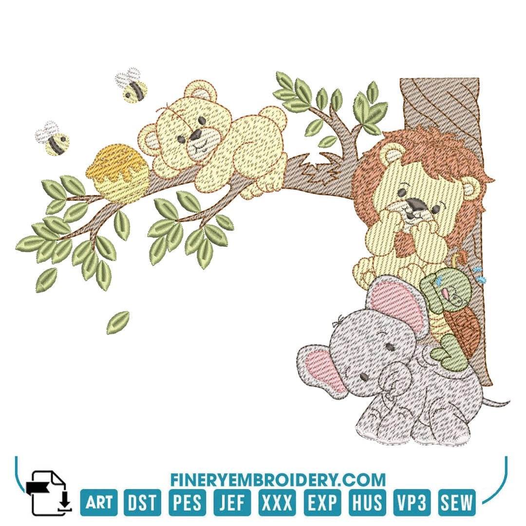 Arthur and Friends Embroidery Design Pack | FineryEmbroidery - FineryEmbroidery