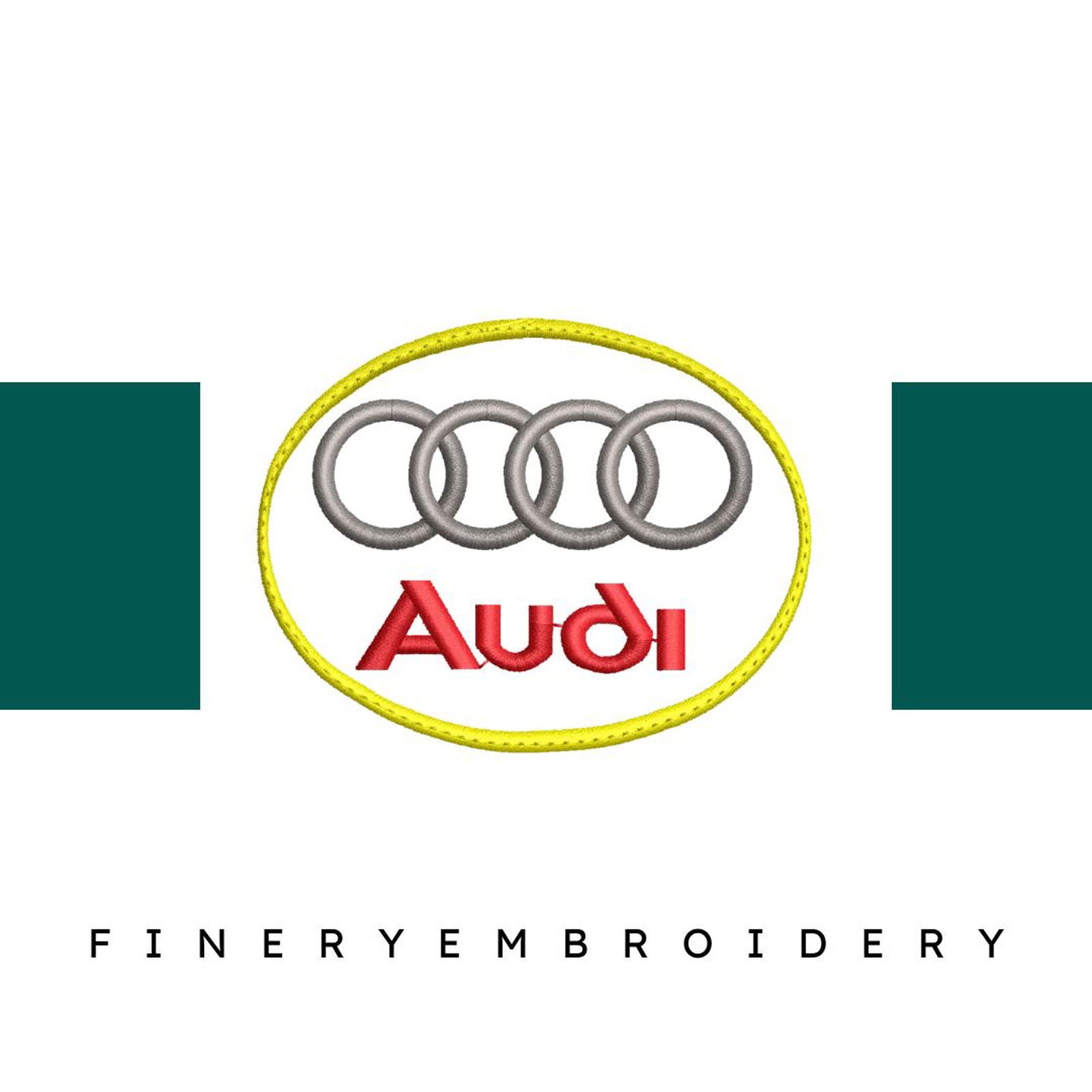 Audi 2 - Embroidery Design - FineryEmbroidery