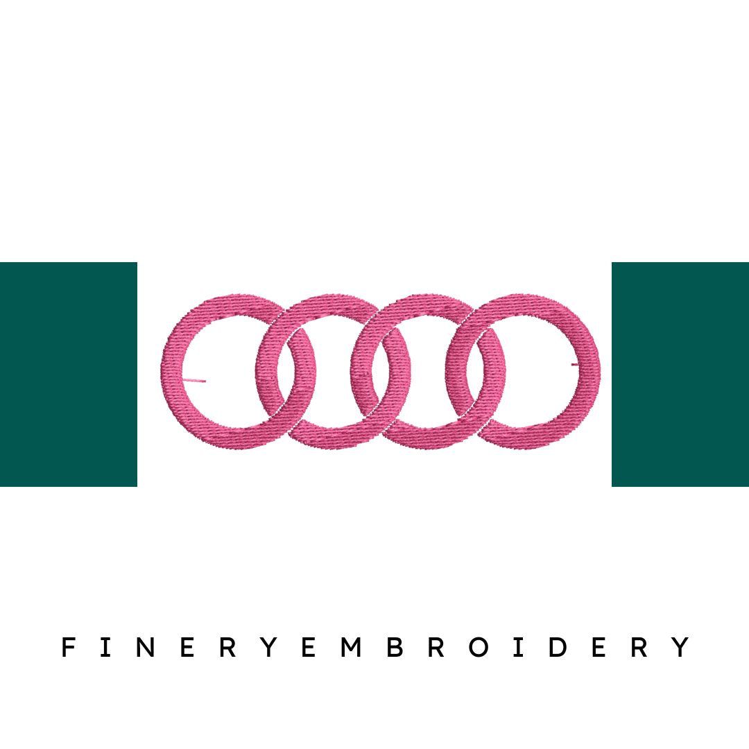 Audi 4 - Embroidery Design - FineryEmbroidery