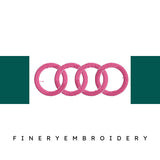 Audi 4 - Embroidery Design - FineryEmbroidery