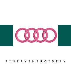 Audi 4 - Embroidery Design - FineryEmbroidery