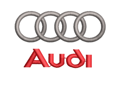 Audi 5 - Embroidery Design - FineryEmbroidery