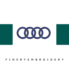 Audi 6 - Embroidery Design - FineryEmbroidery