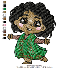 Bruno Free Embroidery Design – Magical Encanto Character