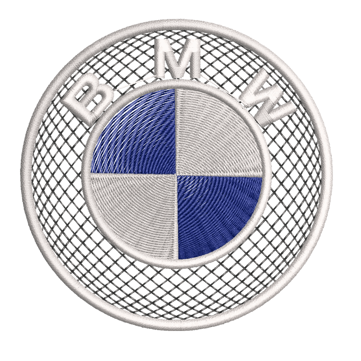 BMW 3 - Embroidery Design - FineryEmbroidery